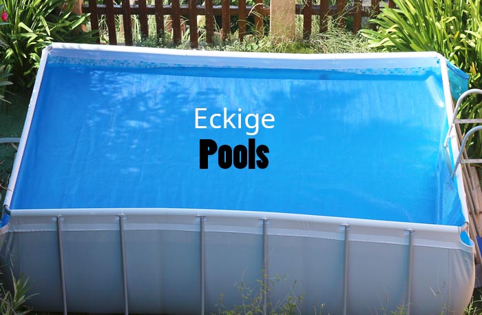 Eckiger Pool